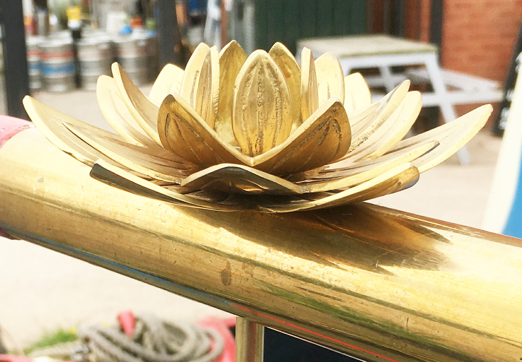 Water Lily Tiller Pin (image for) Water Lily Tiller Pin